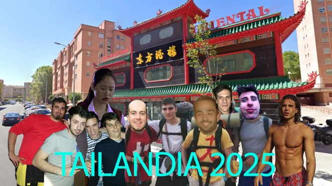 Montaje del grupo - Tailandia 2025